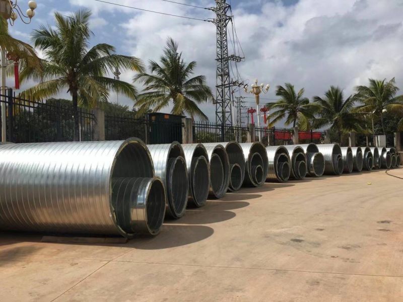 鍍鋅螺旋風管的安裝方式